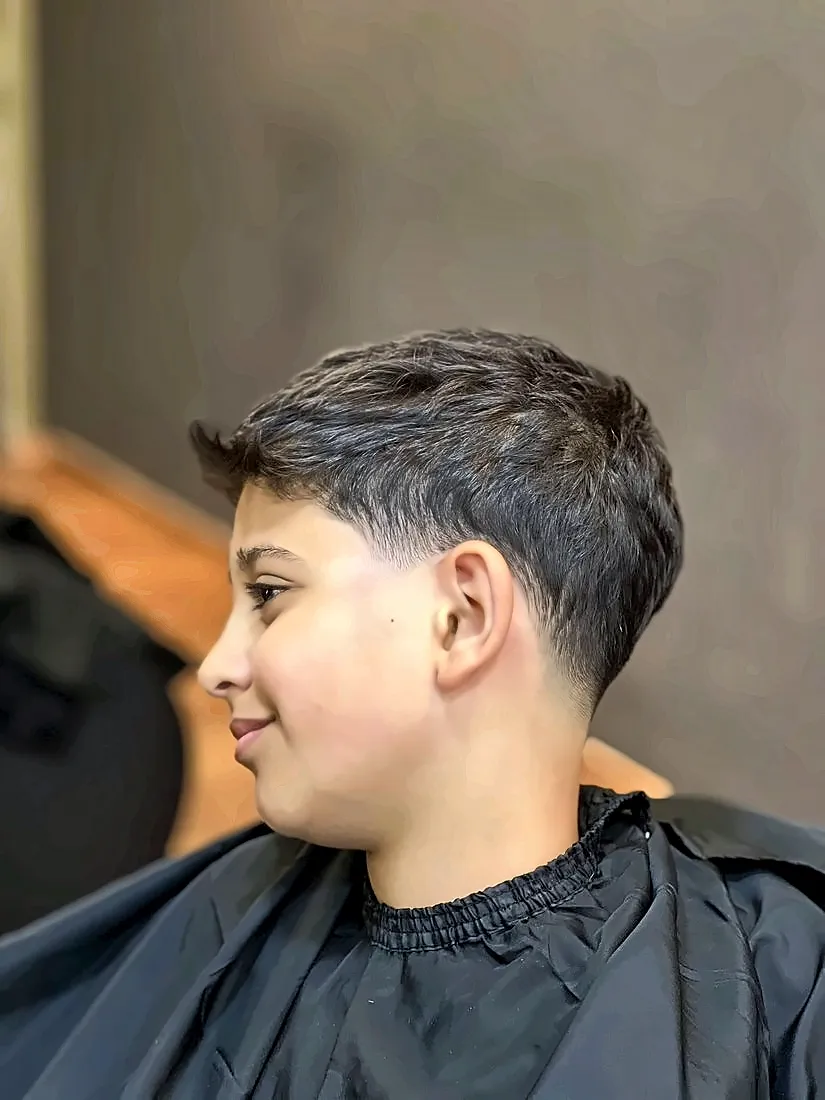 Kinderkapsel bij Kapsalon Luvion in Zottegem